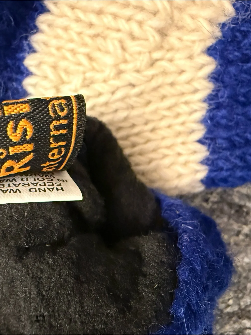 Rising International Colorado Flag Wool Convertible Mittens Glittens Fleece
